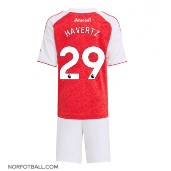 Billige Fotballdrakt Arsenal Kai Havertz #29 Replika Hjemmedraktsett Barn 2025-26 Kortermet (med bukser)